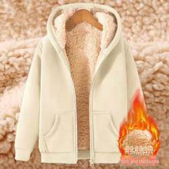 Мужской свитер-кардиган с капюшоном из овчины — теплый, универсальный, на молнии и плотный для осени и зимы.