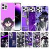 Danganronpa Кокичи Ома Мягкий Чехол для iPhone 16 17 Air 15 14 Pro Max 16E Чехол для Телефона 13 Mini 12 11 7 SE 8 Рисунок Печать Подходящий Cas