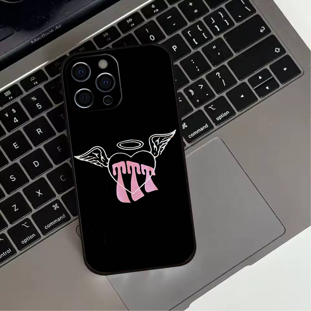 T-Tini S-Stoessel  Phone Case For iPhone 17,16,15,14,13,12,11 Plus,Pro Max,XS,Soft Silicone Black Cover
