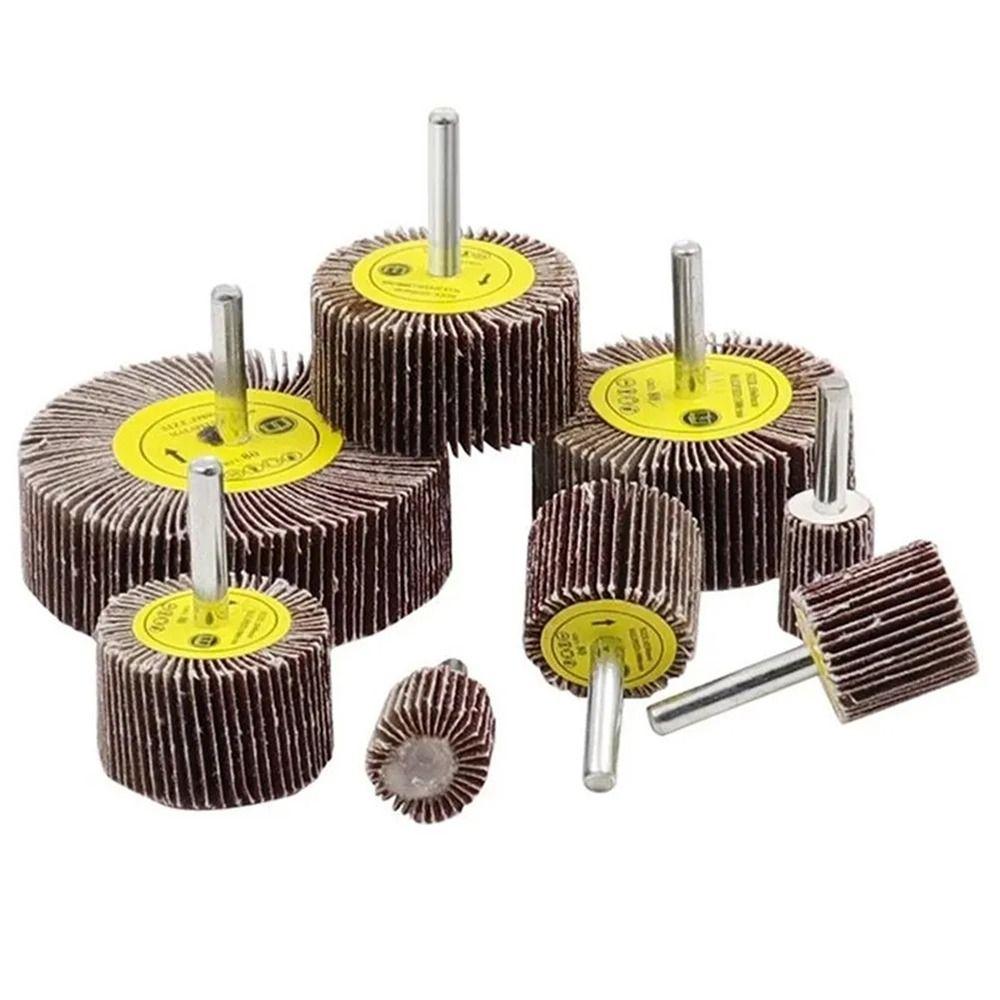 1Pcs Abrasive Sanding Flap Wheel Grinding Accessories Sandpaper Polishing Disc For Drill