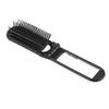 Folding Hair Brush with Mirror Soft Bristles Scalp Massage Portable Anti-static Hair Detangling Styling Comb Women Travel Hairdressing Tools
