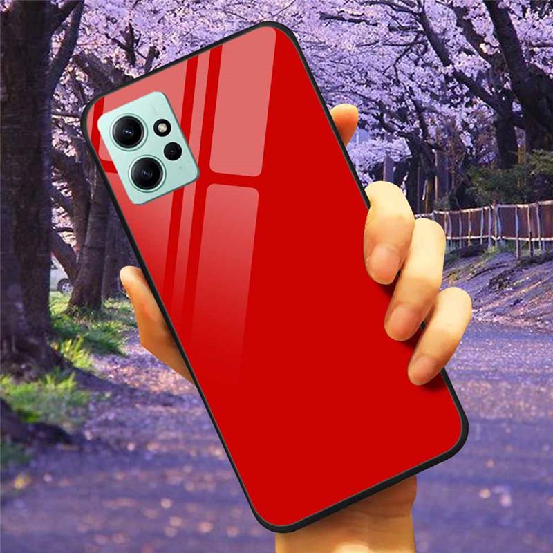 Чехол для Xiaomi Redmi Note 12 4G 2023 Закаленное стекло Звездный Мрамор Жесткая Задняя Крышка Защитный Чехол для Redmi NOTE 12 Note12 4G Global