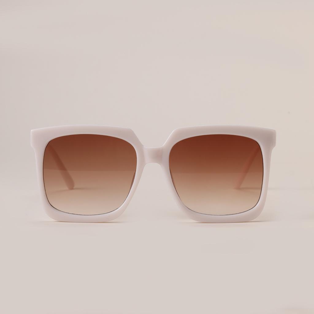 Очки 3555 квадратные большие оправы черепаховые солнцезащитные очки бежевые женские, солнцезащитные очки мужские