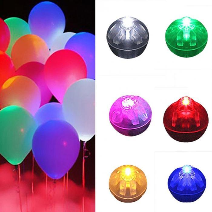 10Pcs / Lot Round Ball Led Balloon Lights Mini Flash Lamps for Lantern Christmas Wedding Decoration