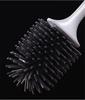 Hygienic Toilet Brush Silicone Bristle Vented Bathroom Bowl Cleaner With Holder Cleaning Kit