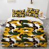Комплект постельного белья Camo Duvet Cover Set Camouflage Concept Concealment Bedding Set King Size Grey Black Twin Blanket Cover для детей подростков взрослых