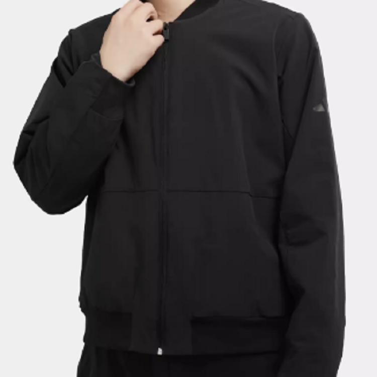 adidas Летная куртка на флисовой подкладке Мужская верхняя одежда черная FM9415