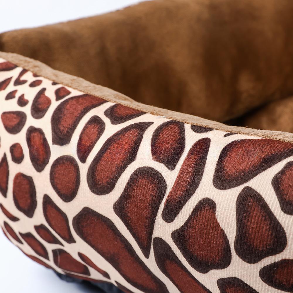 Кровать для кошек, собачьи лежаки, будка для домашних животных, квадратная плюшевая успокаивающая кровать, подушки для средних и маленьких собак, товары для животных, аксессуары