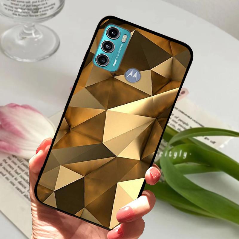 Чехол для Motorola Moto G60 Роскошный Ударопрочный Мягкий Силикон Черный Бампер Задняя Крышка Телефона Для Moto G40 Fusion G41 G31 G30 Fundas