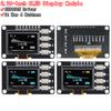 НОВЫЙ продукт 0,96-дюймовый OLED IIC Белый/ЖЕЛТО-СИНИЙ/СИНИЙ 12864 OLED-дисплей с 4x4 кнопками I2C SSD1315 LCD Экранная плата для Arduino