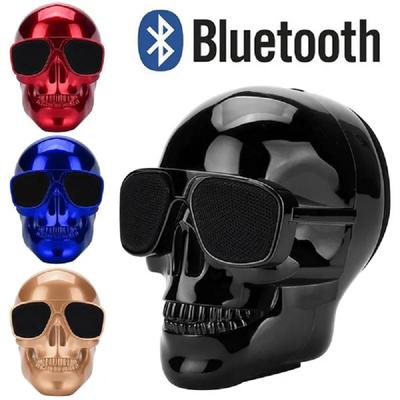 Портативный беспроводной Bluetooth-динамик с покрытием черепа, мини-сабвуфер, стерео с DSP-совместимым телефоном/ПК, уличный автомобильный водонепроницаемый аудио