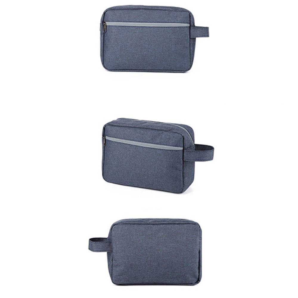 Handle Travel Toiletry Bag Water-resistant Makeup Pouch Simple Cosmetic Storage Bags  Long Travel