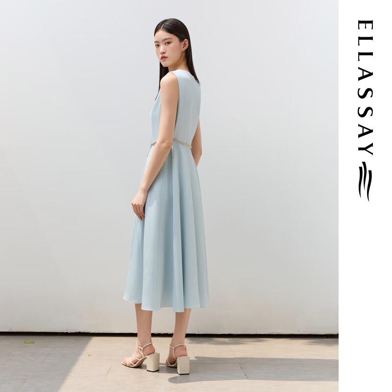 ELLASSAY 2025 Summer Elegant Sleeveless A-Line Dress EWU363Y01600