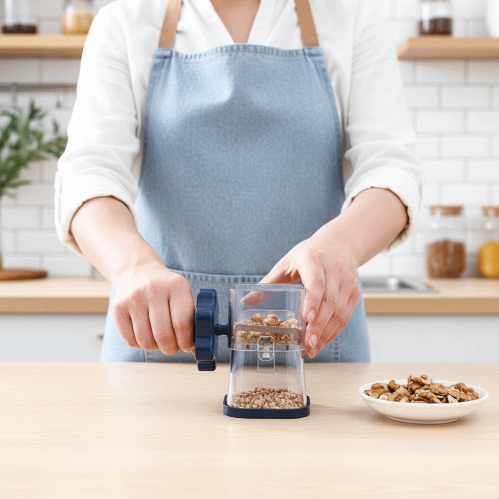 Многофункциональная ручная мельница для орехов и грецких орехов, портативный ручной измельчитель орехов, инструменты для измельчения, дробилка для фруктов, для дома