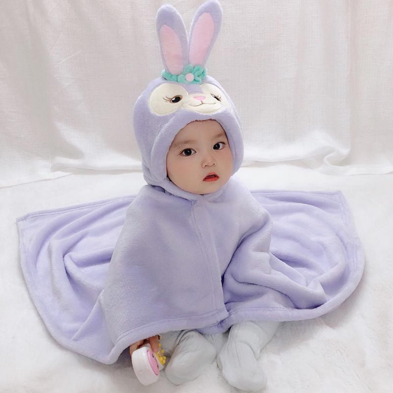 Детская одежда Банное полотенце с капюшоном Халат из коровы Плащ с мультяшными животными Фланелевое банное полотенце Одеяло.