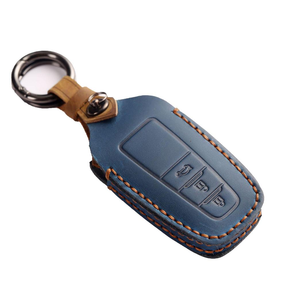 Чехол для ключа ручной работы из кожи Crazy Horse для Toyota Camry/Asia Dragon