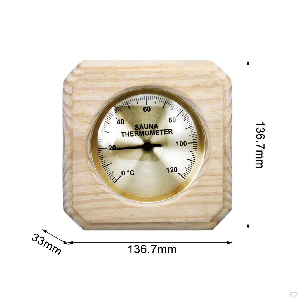 Цифровой гигрометр-термометр для сауны, инструмент для измерения влажности, прочный, настенный