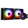 Thermalright AQUA ELITE 240 ARGB Система жидкостного охлаждения для процессора, размер радиатора 240 мм, 2 вентилятора 120 мм PWM, подшипник S-FDB, ARGB СЖО «всё в одном» для AMD/AM4