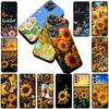Phone Cover for Motorola Moto Edge 70 60 Fusion NEO Pro G Stylus G56 G96 G04 G05 20 Case Sunflower Yellow Flower Butterfly