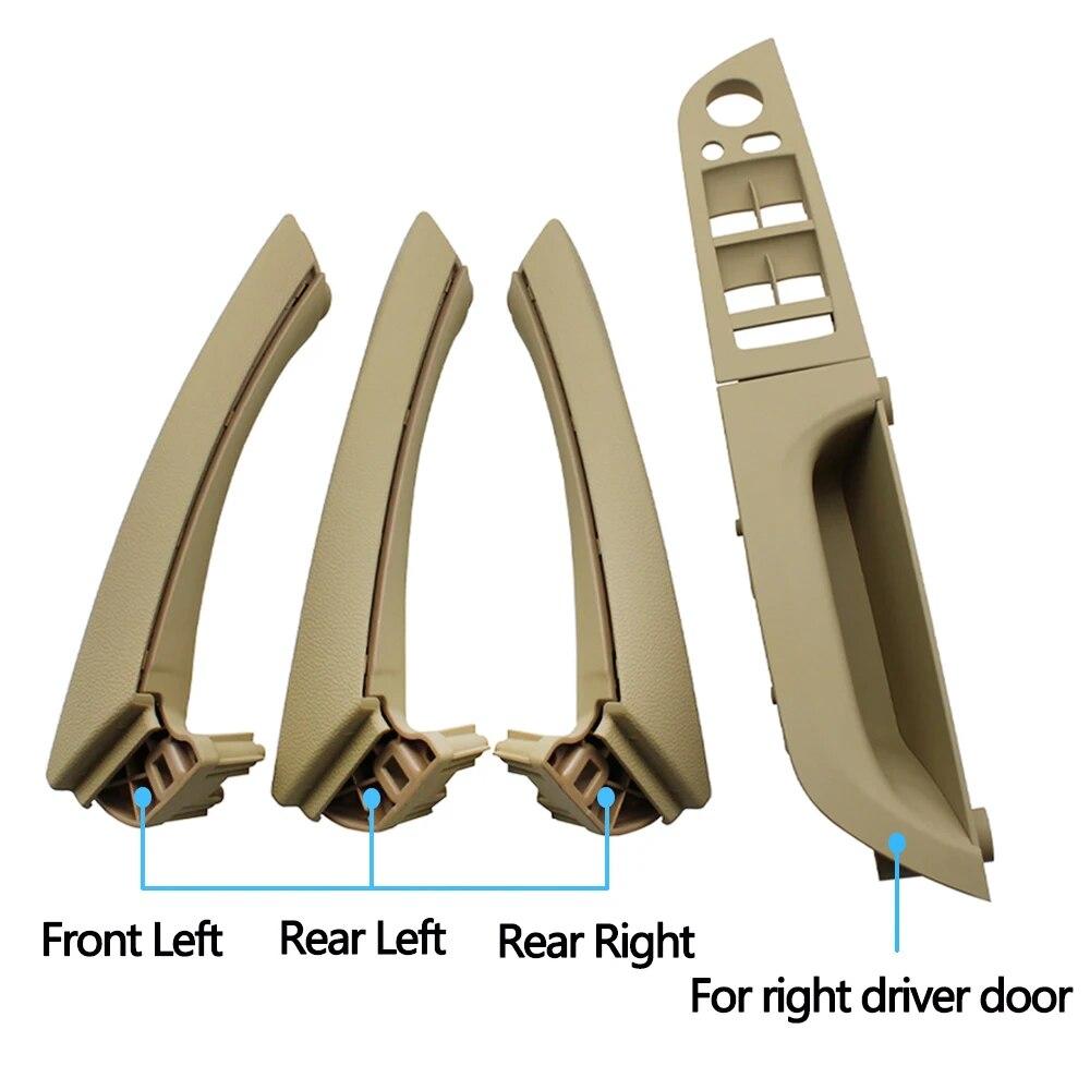 RHD Right Hand Driver Cars Interior Door Window Switch Pull Handle Full Set For BMW 3 Series E90 E91 316 318 320 325 328i