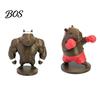 Tabletop Animal Figure Funny Capybara Figurine, 3D Printed Boxing/Muscular Statue, Novelty Toy Collectible Desktop Ornament for Home Office