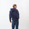 Parka Sweatshirt Sweatshirt Long Sleeve Brushed Lining Standard 9oz Hooded Sweatshirt MADE IN USA Navy M [Champion] C5-P101 Men's