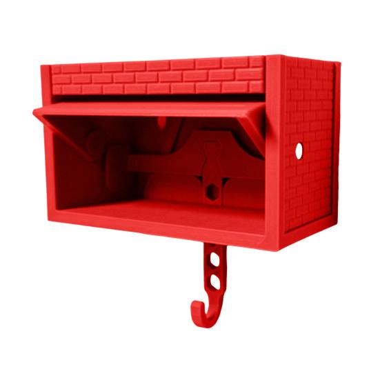 Держатель для ключей от гаража с открывающейся дверцей, самоклеящийся настенный органайзер, декоративный двойного назначения