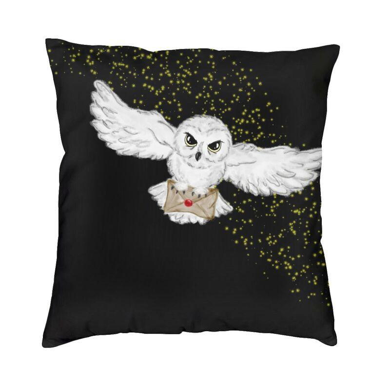 Halloween Witchcraft Witch Cushion Cover Soft Gothic Crow Cat Throw Pillow Case for Sofa Square Pillowcase Bedroom Decoration