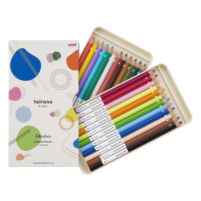 Цветные карандаши Toirono Colored 24 TR24C, Цвета,