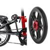 Расширенное опорное колесо для складного велосипеда Easywheel Диаметр 60 мм Велосипедное опорное колесо Easywheel для Brompton