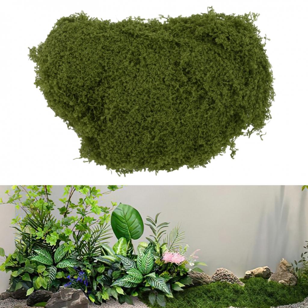 Breathable Artificial Moss Fake Moss Plastic Moss Aesthetic Appeal