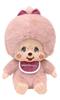 Mon * Chichi Plush Toy, Dull Pink, Big, Large, Extra Large, Mon * Chichi-chan, Approx. 35cm