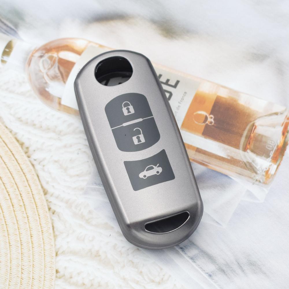 3-кнопочный ТПУ чехол для ключа-пульта для MAZDA CX-5 CX-3 2 3 5 6 CX-7 CX-9 Demio Speed Miata MX5 Чехол 2018 2019 2020 2021