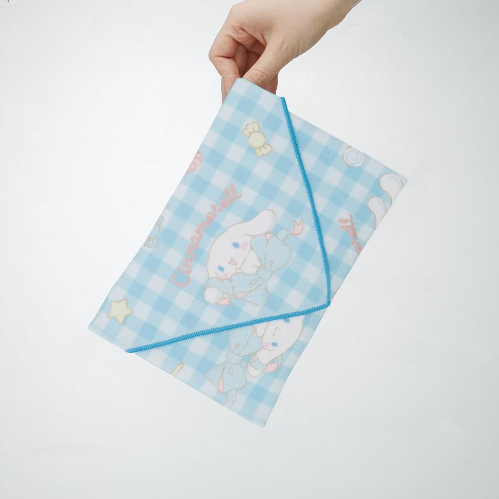 Skater Lunch Easy to Sanrio Cinnamoroll Big KBST4368207 Self-Adhesive Cloth, Tie, Ribbon, Girl's,