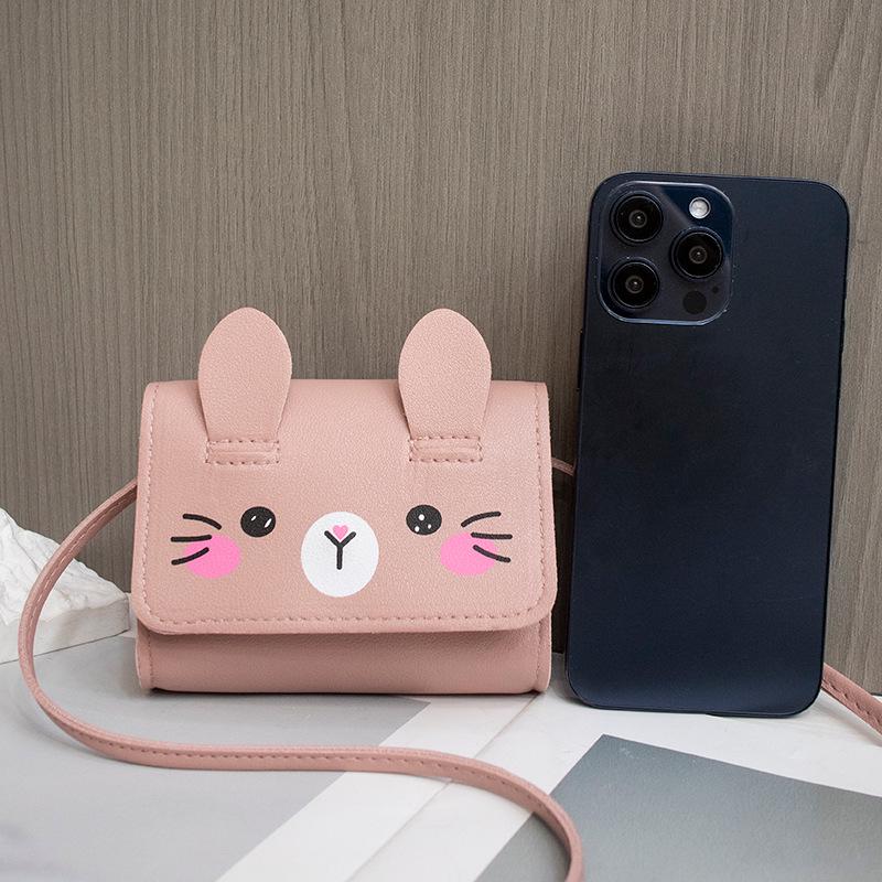 2025 Новая женская милая кошелек-монетница через плечо с кошкой