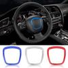 Aluminum Frame Decoration Metal Frame Sticker Car Interior Decoration Lightweight Sticker for Square Steering Wheel