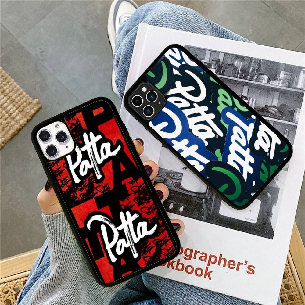 Модный Чехол Для Телефона P-patta PC+TPU Для iPhone 17 16 15 14 13 12 11 Pro Max Plus Кавайная Мультяшная Крышка