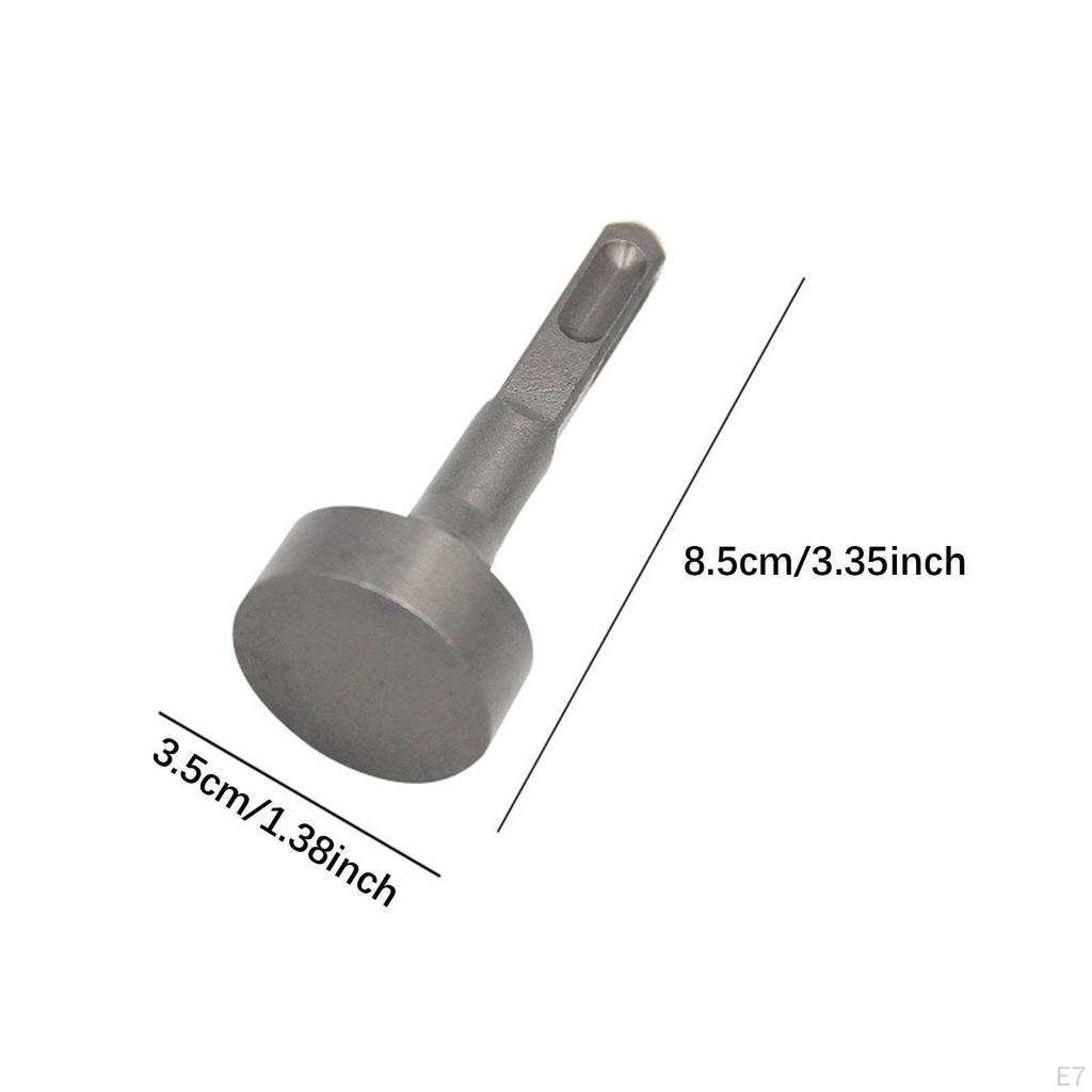 Ground Rod Bit Electric Hammer High Performance for DIY Enthusiasts Stability Metal Sturdy Heavy