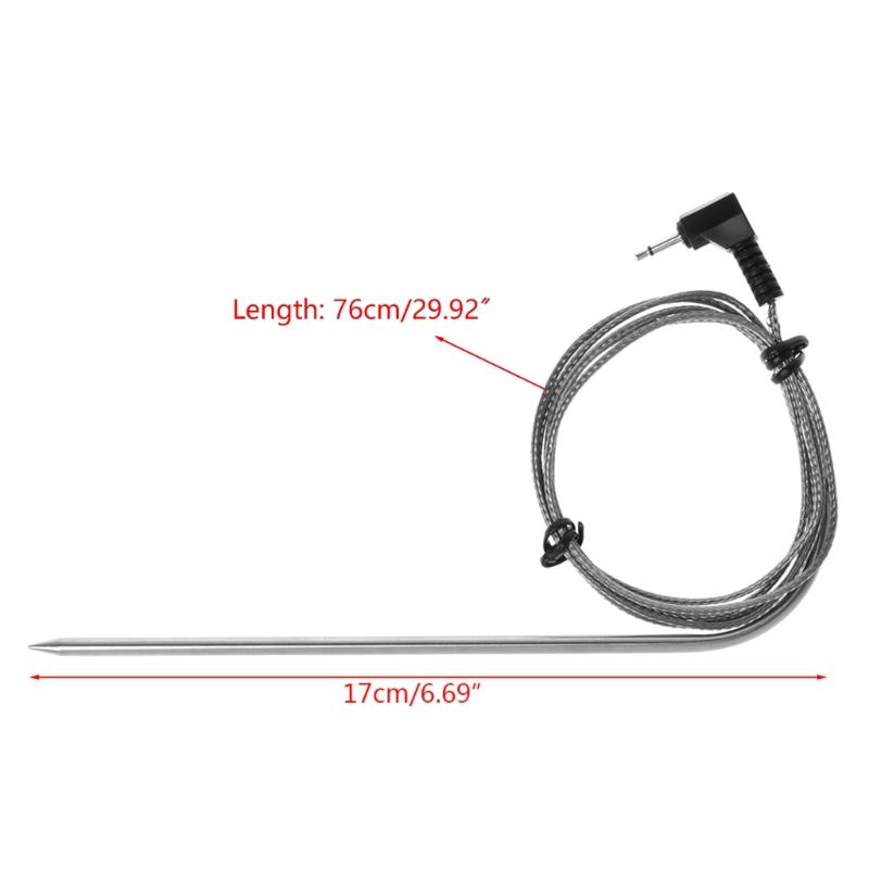 Waterproof Thermometer Hybrid Probe Replacement for Digital Cooking Food Meat Thermometer 2