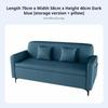 Upholstered Storage Bench Space-Saving Small Sofa Space-Efficient Design Modern and Design for Apartment Dwellers
