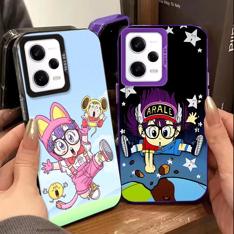 Мягкий чехол для телефона Arale S-Slump Anime для Xiaomi Redmi Note 13 14 15 Pro Plus 12S 12 11S 11 11T 10S 10 Ударопрочная задняя крышка