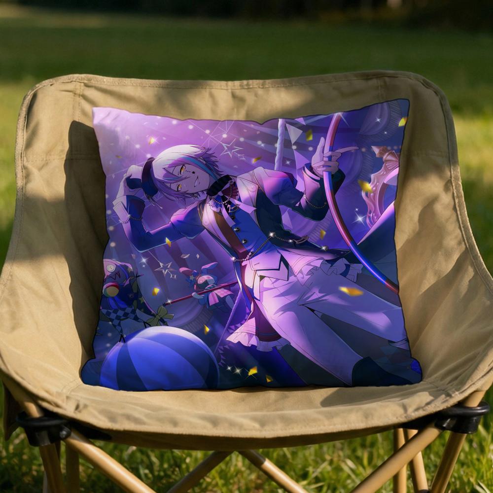 KKamishiro Rui Cushion Cover Soft Reversible Durable Pillow Cover MultiScene Use for Home Car Daily Comfort