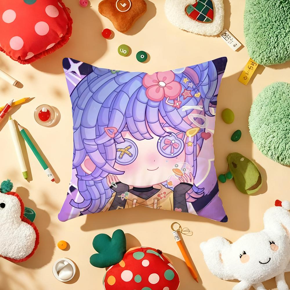 1PC Game IIdentity V Cushion Cover Plush Fabric Soft DoubleSided Printed Sofa Warm Winter Home Gift Pillow Cover