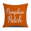 Colorful English Letters Autumn Linen Pillow Covers Home Furnishings Modern Simple Sofa Cushions
