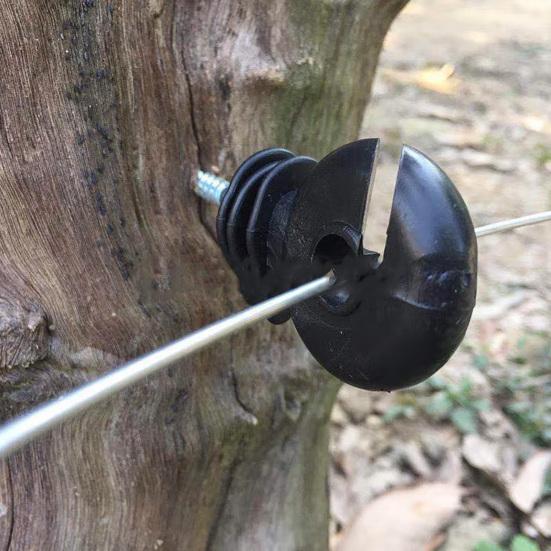 10 шт. изоляционные гвозди портативный постукивающий тип устойчивые к солнцу фиксированной линии ABS высокопрочные изоляторы для забора пастбище