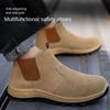 Labor Insurance Shoes Men's Anti-smashing and Anti-piercing Safety Shoes Protective Shoes Manufacturers Labor Insurance Steel Head Wear-resistant