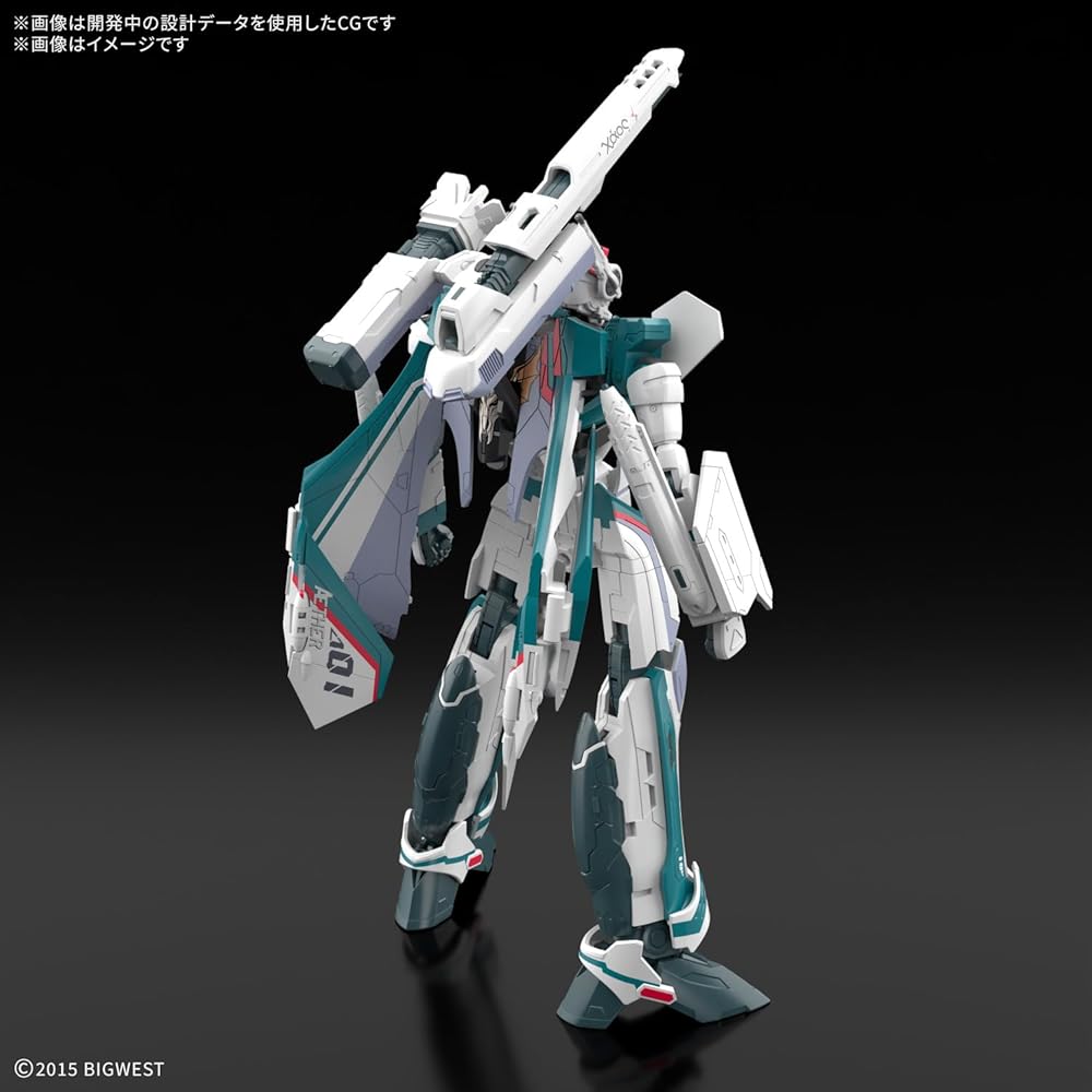 Bandai Spirits HG Macross Delta VF-31S Siegfried Масштаб 1/100 Пластиковая модель для сборки Предварительно окрашенная Требуется сборка