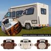 Бесключевые нажимные замки для шкафов RV Защелки для дверей шкафов Замки Кнопка из цинкового сплава без ключа для RV Автодома Каравана Моторхоума