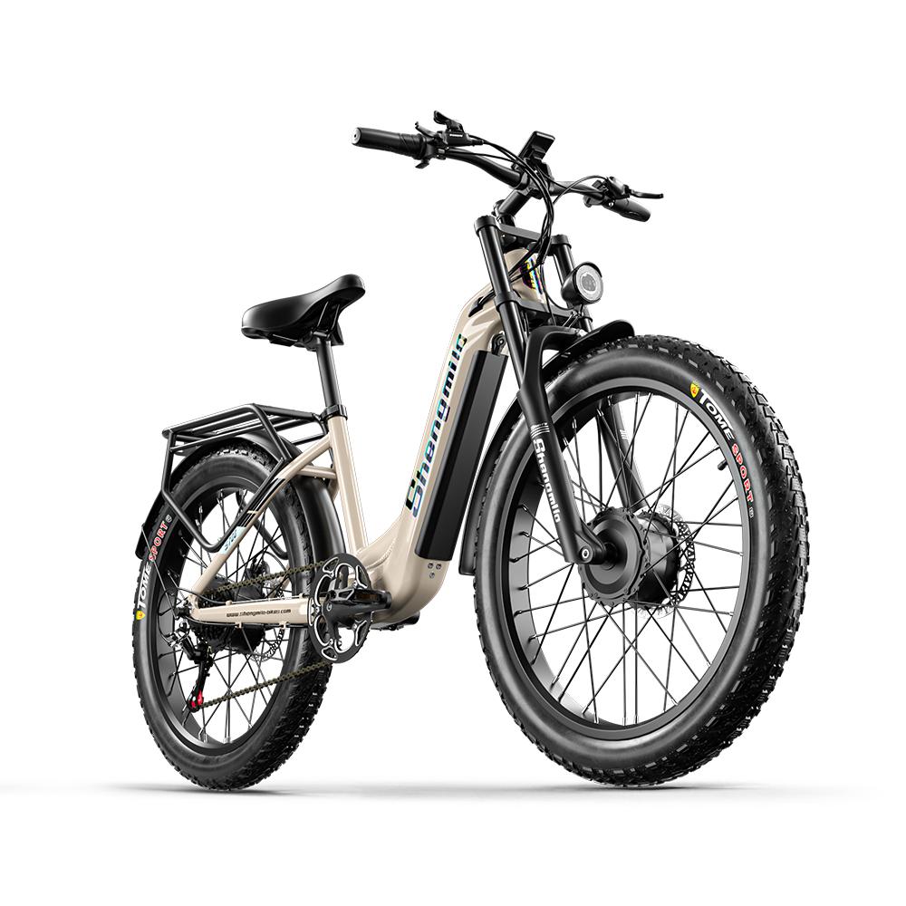 Electric Bicycle Shengmilo S700 2000W Dual Motor 48V17.5AH 26*3.0 Inch Wide Tire Snow MTB Electric Bike