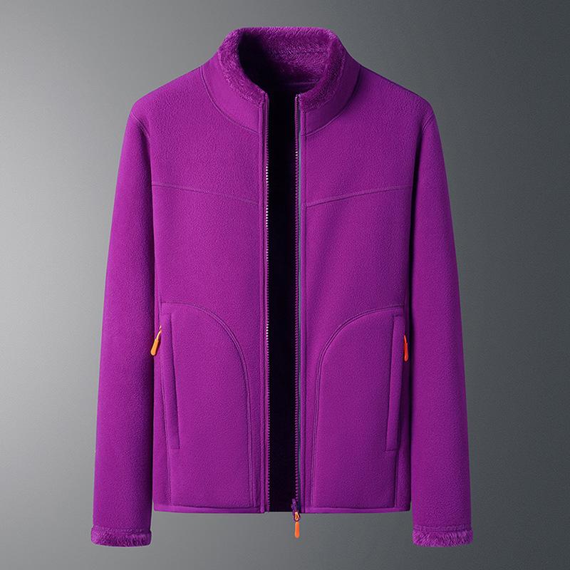 Кардиган на молнии, свитер, мужская зимняя флисовая одежда, женская одежда, куртка из кораллового флиса, зимняя одежда